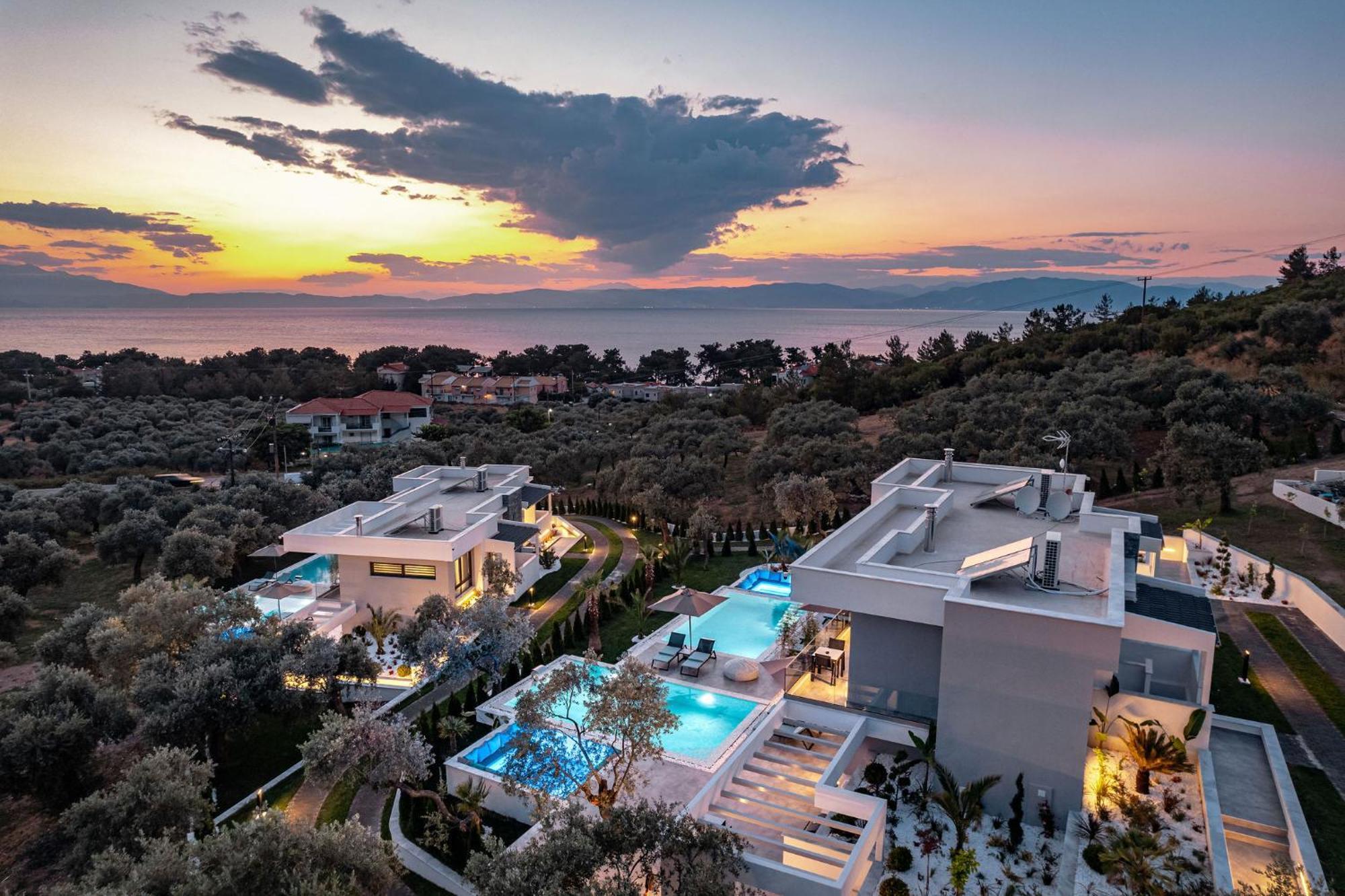 Nooa Villas Skala Rachoni  Exterior foto